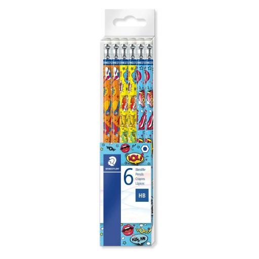 Staedtler Comic Pencils HB Grade - Pack of 6