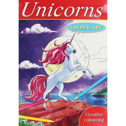 Brown Watson Colouring Book - Unicorns