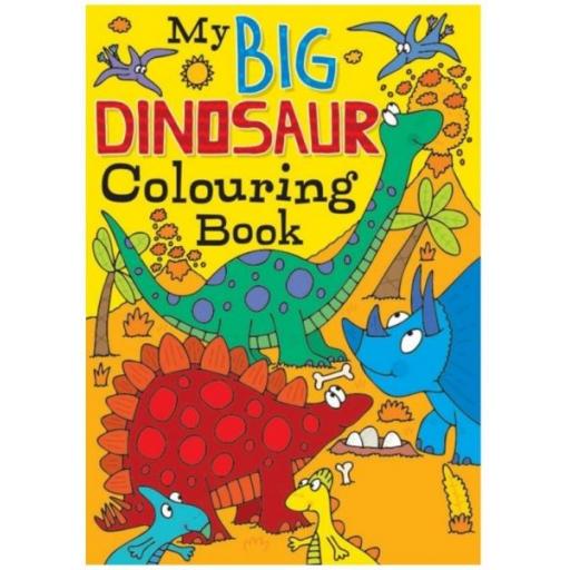 Squiggle A4 My Big Dinosaur Colouring Book
