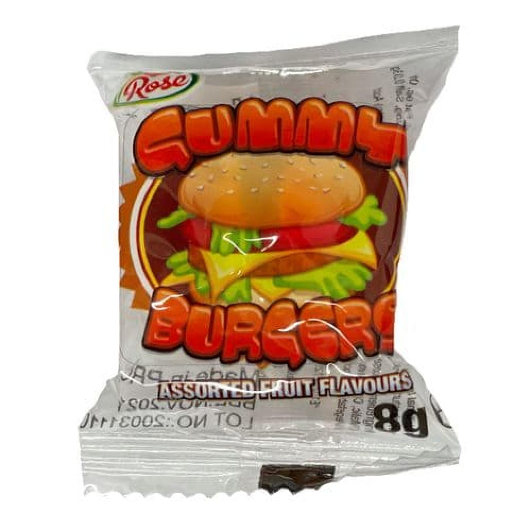 Gummy Burger 8g Pack of 10