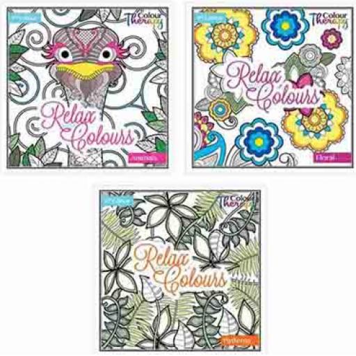 Tallon Colour Therapy Anti Stress Series 3 Colouring Book
