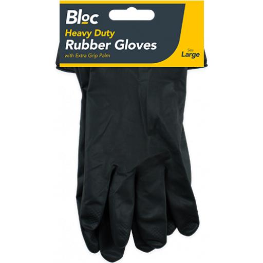 Bloc Heavy Duty Rubber Gloves One Size