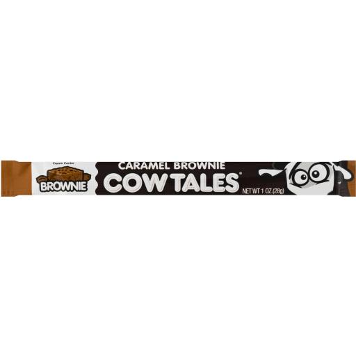 Goetze's Cow Tales 28g Bar - Caramel Brownie *BBE 19/04/22