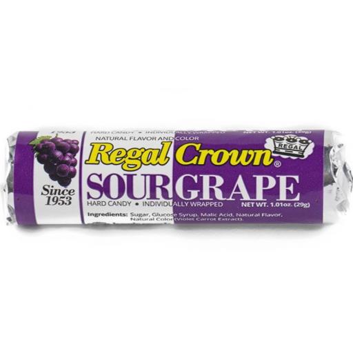 Regal Crown Hard Candy 29g - Sour Grape