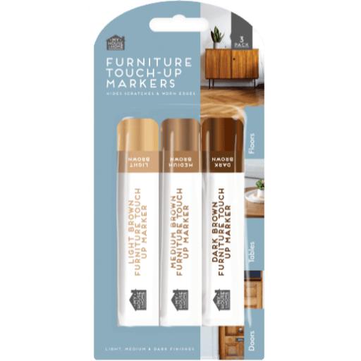 Furniture Touch-Up Markers - Pack of 3