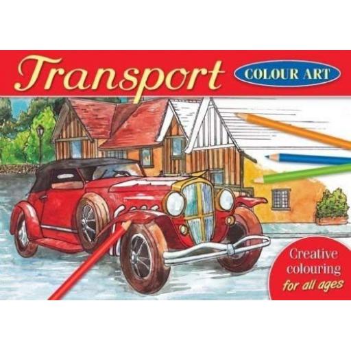 Brown Watson Colouring Book - Transport