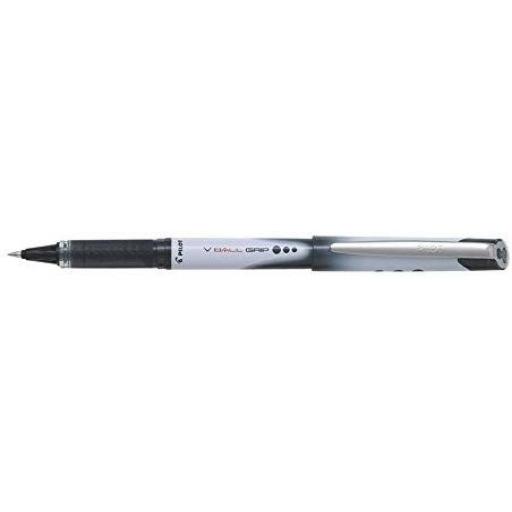 Pilot V-Ball Grip 0.5, Liquid Ink Rollerball Pen Fine Tip - Black