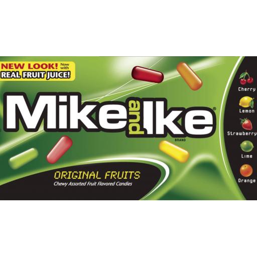 Mike & Ike Theatre Box Original Fruits 141g *BBE 01/22