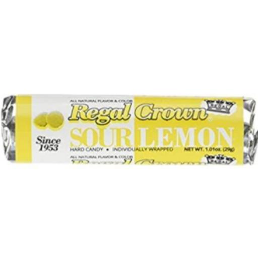 Regal Crown Hard Candy 29g - Sour Lemon