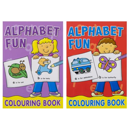 Alphabet Fun Book - Assorted Design