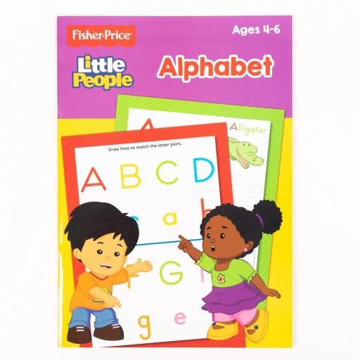 Fisher-Price Age 4-6 Little People Numbers 1-10 Book