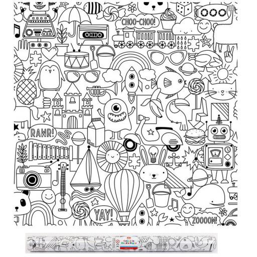 IGD Doodle Colour in Paper Roll 6M