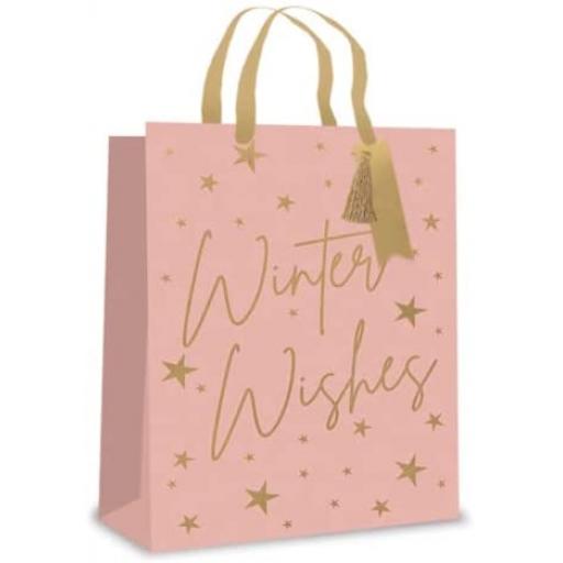 Tallon Perfume Size Gift Bag Winter Wishes - Pack of 12