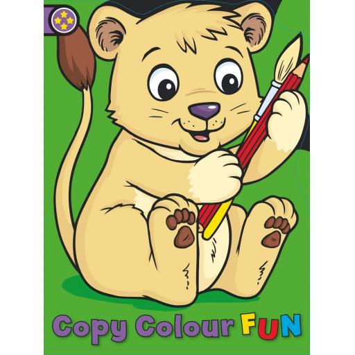 Copy Colour Fun - Lion Cub Cover