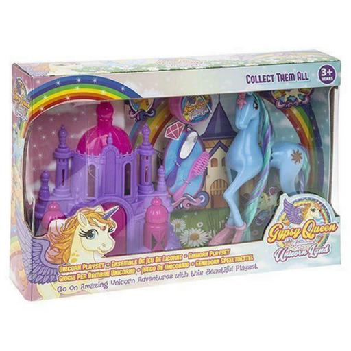 PMS Unicorn Land Gypsy Queen Castle Playset Assorted Designs X1