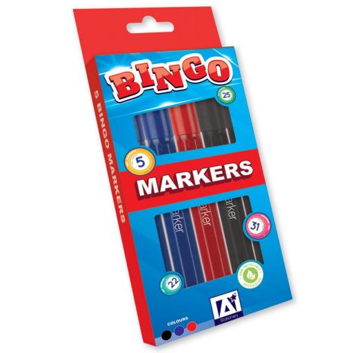 IGD Bingo Marker Pens - Pack of 5
