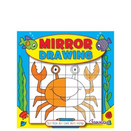 Squiggle Mirror Drawing Activity Book 21x21cm