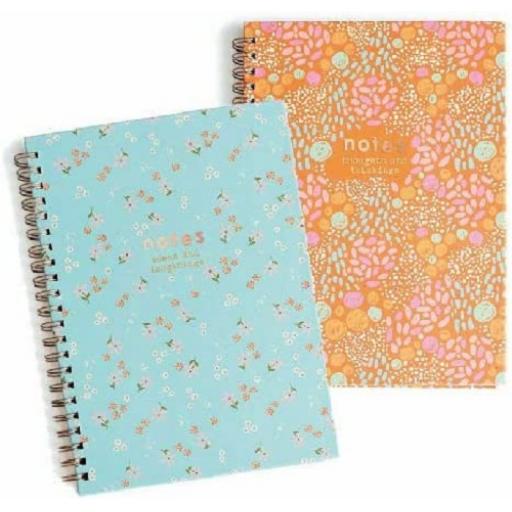 Sienna Stationery A4 Wiro Notebook, Assorted Designs X1