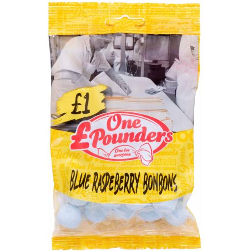 One Pounders - Blue Raspberry Bon Bons 140g *BBE 07/22
