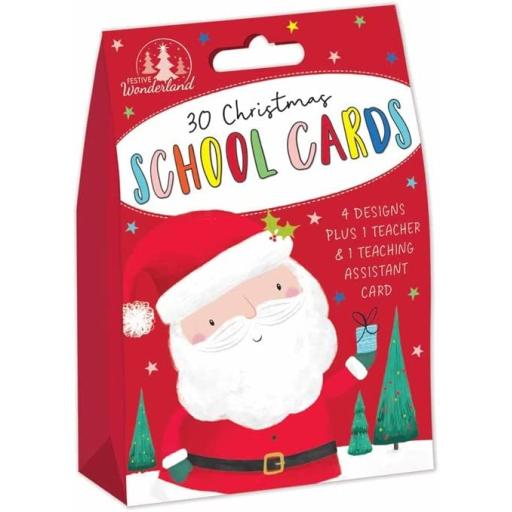 Tallon School Xmas Cards & Teacher Card Cute - Box 30
