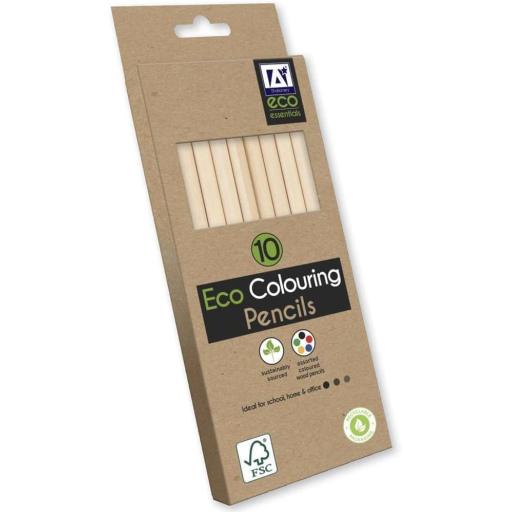 IGD Eco Colouring Pencils - Pack of 10
