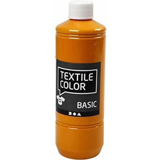 Creativ Textile Color Paint 500ml - Mustard