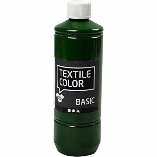 Creativ Textile Color Paint 500ml - Grass Green