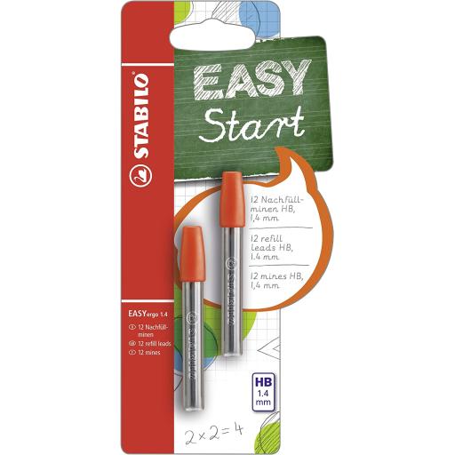 Stabilo EASYergo 1.4 HB Leads - Pack of 12