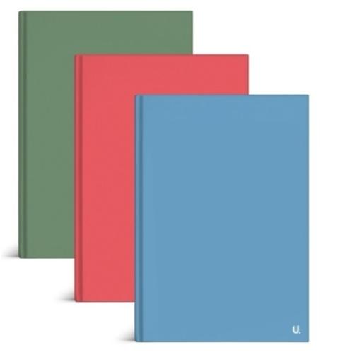 U. A5 Hardback Notebooks, Assorted Colour X1