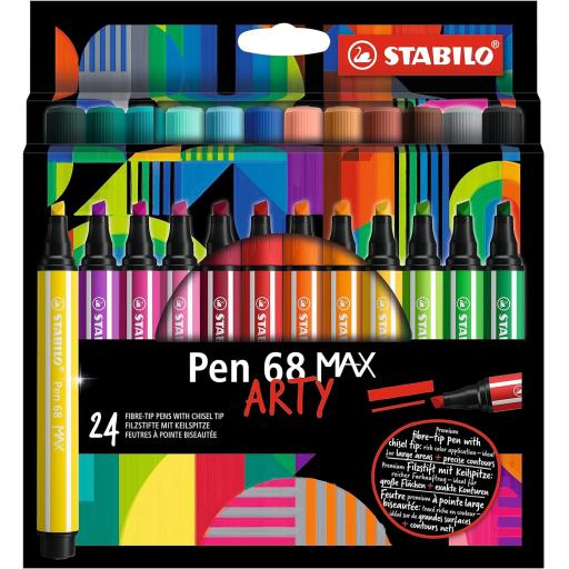 Stabilo Boss Pen 68 Max Arty - Pack of 24