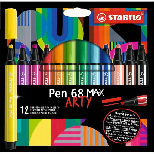 Stabilo Boss Pen 68 Max Arty - Pack of 12