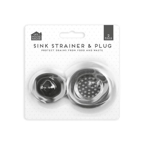 Vivid Sink Strainer & Plug Set