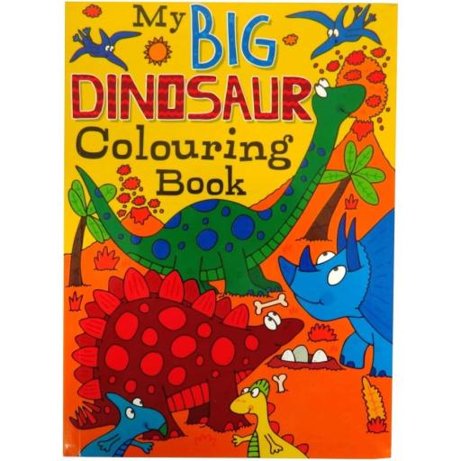 Squiggle A4 My Dinosaur Colouring Book