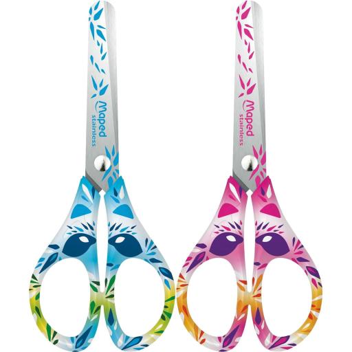 Maped Mini Cute 13cm Rounded Blade Scissors  - Set of 2